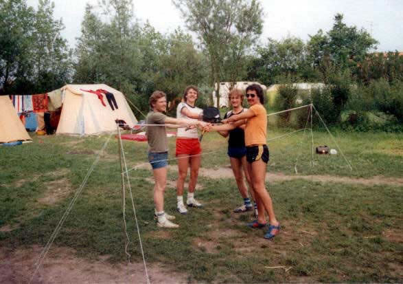 Die legend�ren Softballmatches in Scharendijke (1979)