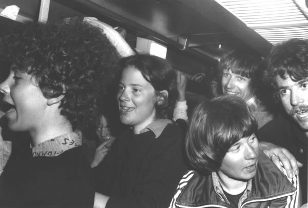 Mein erster Skilehrgang im Studium (1980)