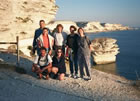 ... mit der gesamten Crew in Bonifacio ... (1998) (64kb)